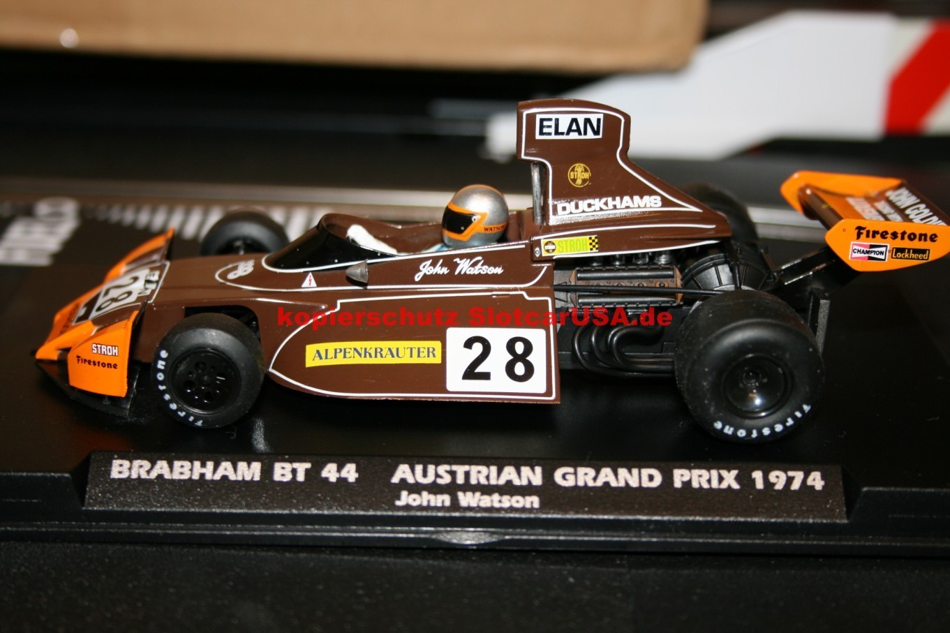 FLYSLOT 062103 Brabham BT44 Gran Premio Austríaco 1974 John Watson 1/32 #NEW 