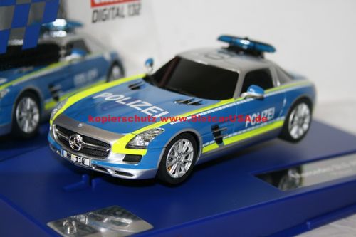 Carrera Digital 132 30793 Mercedes SLS AMG Polizei
