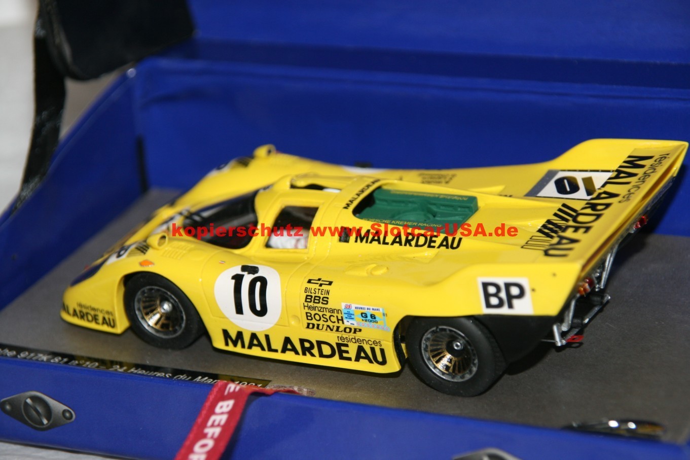 Le Mans Miniatures Porsche 917K #10-1981 Le Mans 1/32 Slot Car 132081/10M