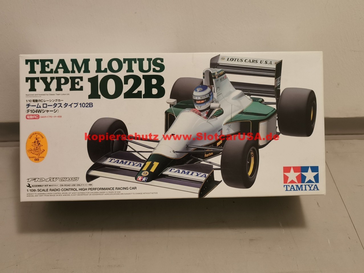 20030 TAMIYA Bausatz Nr #10 Formel 1 Lotus type 102B im Maßstab 1/20