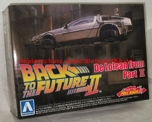 Aoshima 05476 1/43 Back to the future DeLorean Part II