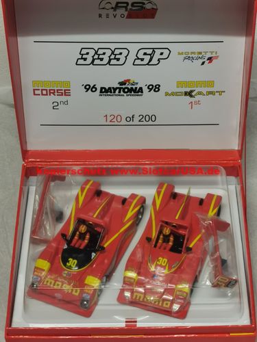 Revo Slot RS0088 1/32 Slotcar Ferrari 333 MOMO Daytona Nr 30 Twin Pack