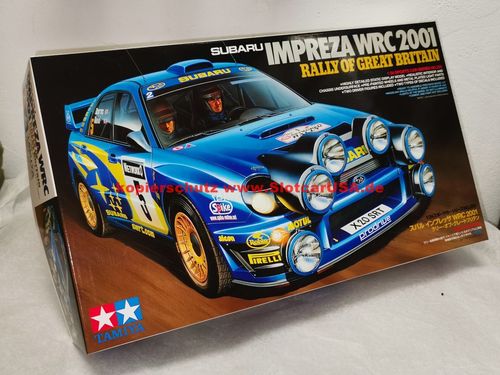 Tamiya 24250 1/24 Bausatz Subaru Impreza WRC 2001 Rally of Great Britain