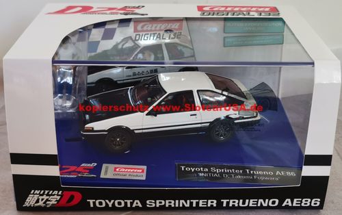 Carrera Digital 132 31000 Toyota Trueno Sprinter AE86 "INITIAL D 25th Anniversary"