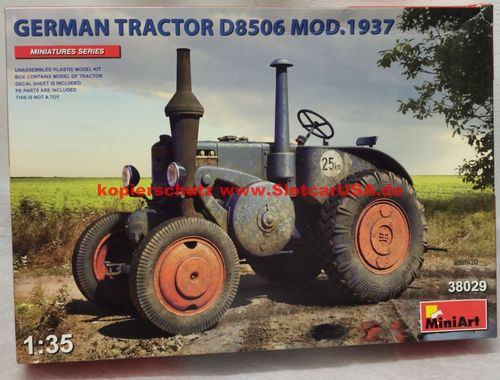 MINI ART 38029 1/35 German Tractor D8506 Mod. 1937
