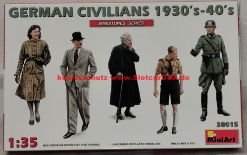 MINI ART 38015 1/35 German Civilians 1930-40s