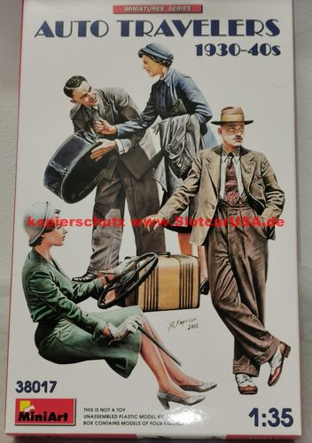 MINI ART 38017 1/35 Auto Travelers 1930-40s