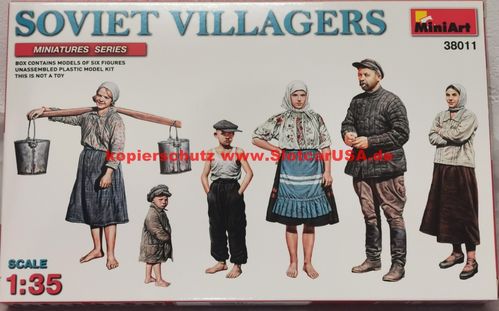MINI ART 38011 1/35 Soviet Villagers