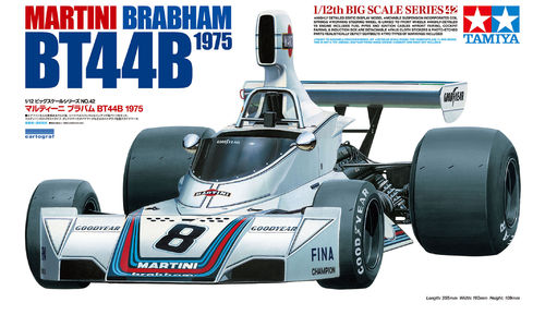 Tamiya 12042 1/12 Martini Brabham BT44B 1975
