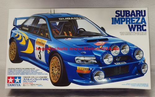 Tamiya 24199 1/24 Subaru Impreza WRC 98 Monte-Carlo